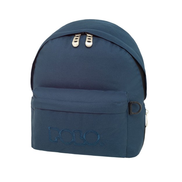 Polo Mini Σχολική Τσάντα Πλάτης Νηπιαγωγείου Μπλε 9-01-067-5000