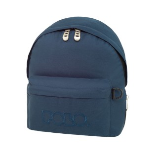 Polo Mini Σχολική Τσάντα Πλάτης Νηπιαγωγείου Μπλε 9-01-067-5000
