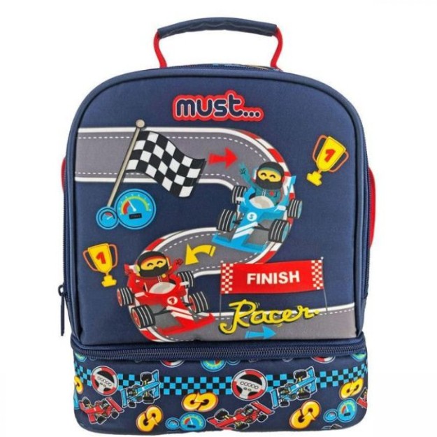 Διακάκης Must Ισοθερμική Τσάντα Φαγητού Μπλε Racer 000585492