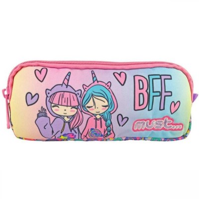 Must Best Κασετίνα Βαρελάκι με 2 Θήκες 000585536