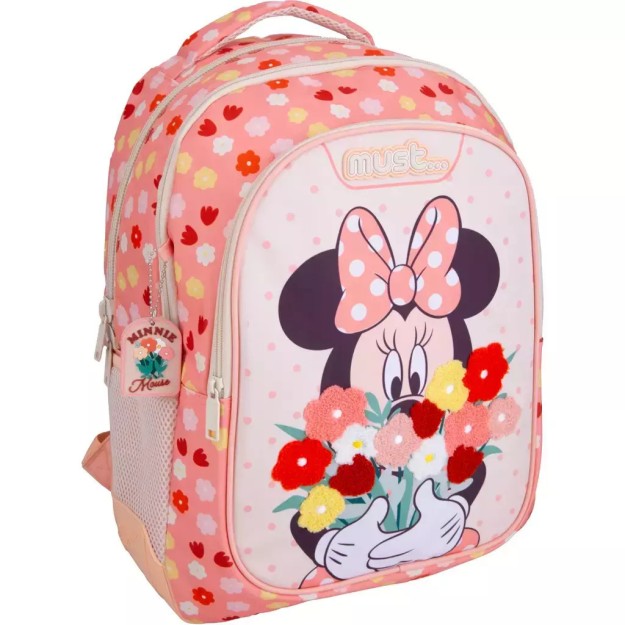 Minnie Mouse Σχολική Τσάντα Πλάτης Μ32 x Π18 x Υ43εκ