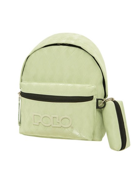 Polo Mini Zucchero Γυναικεία Τσάντα Πλάτης Πράσινη 9-07-055-8323