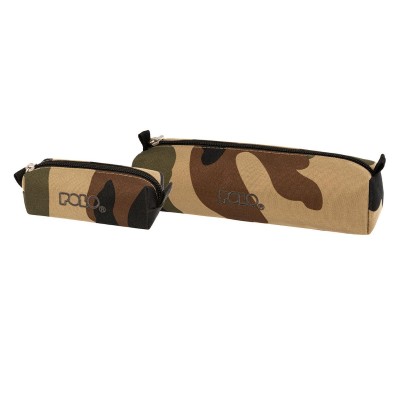 Polo Original Wallet Κασετίνα Βαρελάκι με 1 Θήκη Πράσινη Παραλλαγή 9-37-006-2900