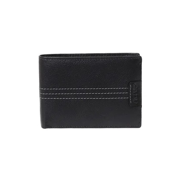 Lavor Δερμάτινο Ανδρικό Πορτοφόλι με RFID Μαύρο 1-3802