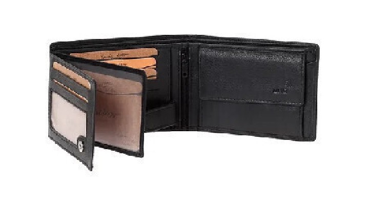 Lavor 1-3798 Δερμάτινο Ανδρικό Πορτοφόλι με RFID Μαύρο