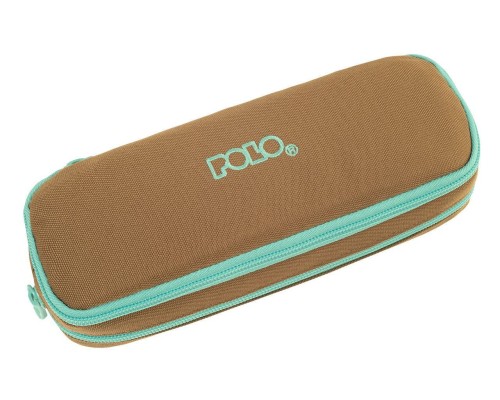 Polo Duo Box Κασετίνα με 2 Θήκες Καφέ/Γαλάζιο 9-37-004-7858