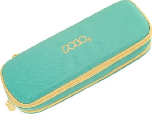 Polo Duo Box Κασετίνα με 2 Θήκες Γαλάζιo/Κίτρινο 9-37-004-5870