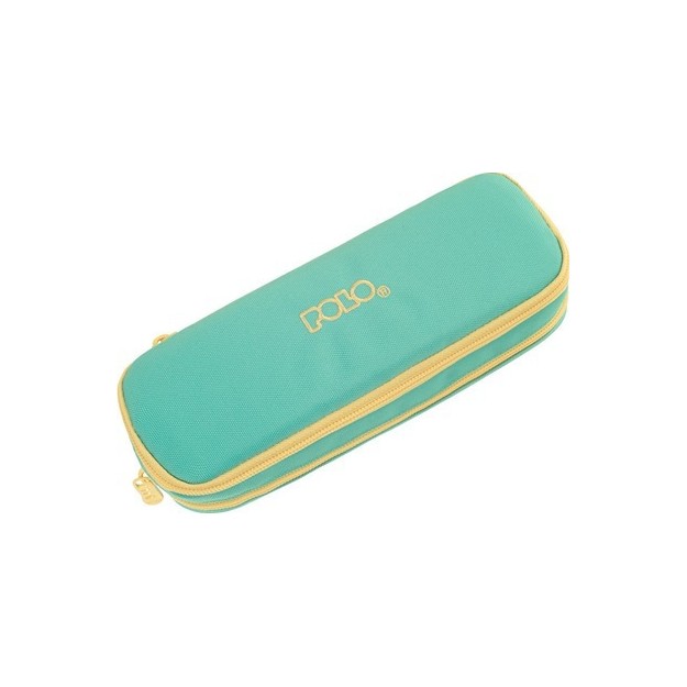 Polo Duo Box Κασετίνα με 2 Θήκες Γαλάζιo/Κίτρινο 9-37-004-5870