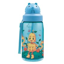 Laken Παιδικό Παγούρι Πλαστικό με Καλαμάκι 450ml OBY