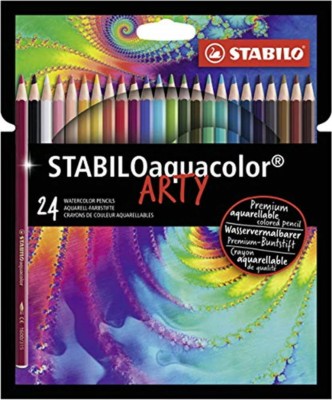 Stabilo Aquacolor Arty Σετ Ξυλομπογιές Ακουαρέλας 24 Τεμάχια