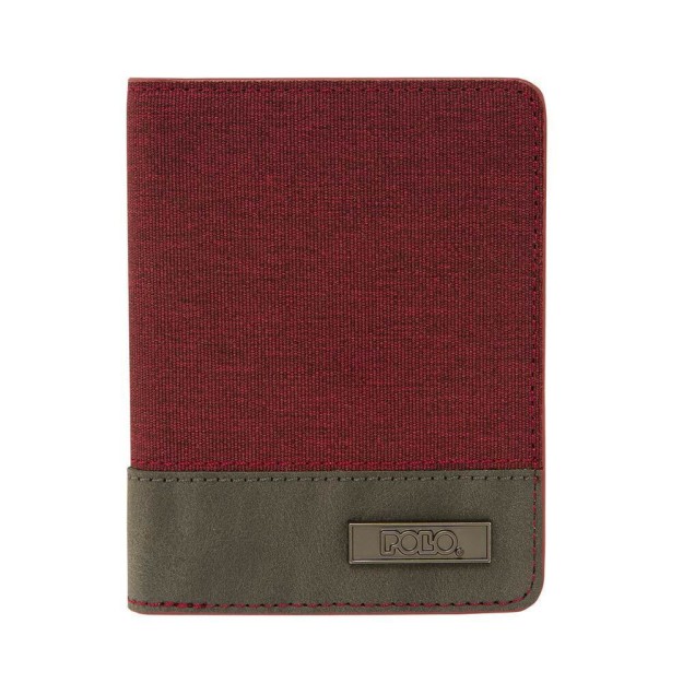 Polo Club Μικρό Υφασμάτινο Γυναικείο Πορτοφόλι Μπορντό 9-38-003-3300