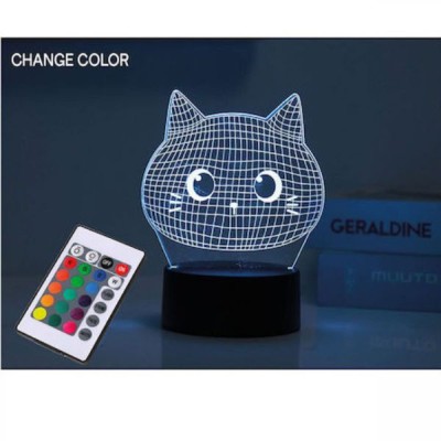 Total Gift Διακοσμητικό Φωτιστικό 3D Illusion LED XL2330A