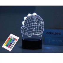 I-Total Διακοσμητικό Φωτιστικό 3D Illusion LED XL2330E