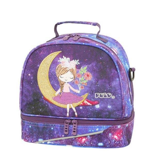 Polo Ισοθερμικό Τσαντάκι Φαγητού Χειρός 6lt Λιλά Μ26 x Π15 x Υ24cm 9-07-056-8276