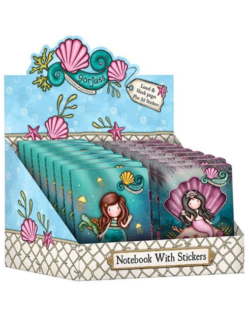 Santoro Σημειωματάριο με Λευκές Σελίδες Πολύχρωμο 947GJ06