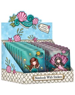 Santoro Σημειωματάριο με Λευκές Σελίδες Πολύχρωμο 947GJ06