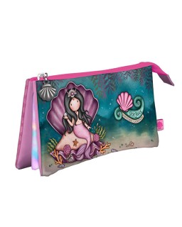 Santoro Κασετίνα με 3 Θήκες Ροζ 1280GJ03