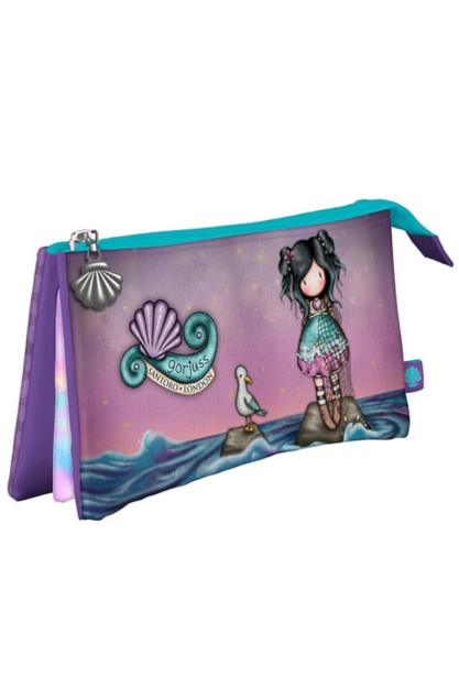 Santoro Κασετίνα με 3 Θήκες Μωβ 1280GJ02