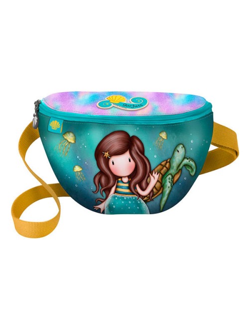 Santoro Gorjuss Τσάντα Μέσης Μπανάνα Γοργόνα Μπλε “deep Secrets” – 1208gj05