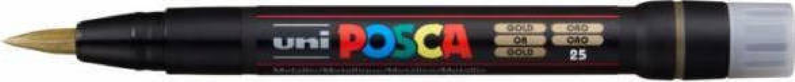 Posca PCF-350 Μαρκαδόρος Σχεδίου 10mm Χρυσός PCF-350/25