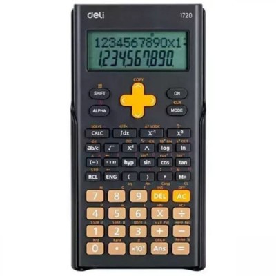 Deli Αριθμομηχανή Επιστημονική 300f 303141 σε Γκρι Χρώμα