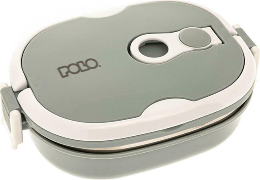 Polo Δοχείο Φαγητού Θερμός Inox Γκρι 800ml 9-15-007-08
