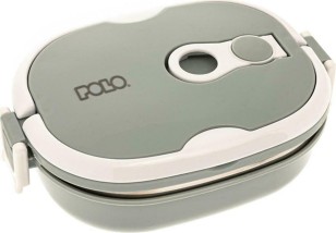 Polo Δοχείο Φαγητού Θερμός Inox Γκρι 800ml 9-15-007-08