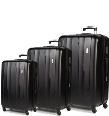 Cardinal 2012 Σετ Βαλίτσες 3τμχ σε Μαύρο χρώμα