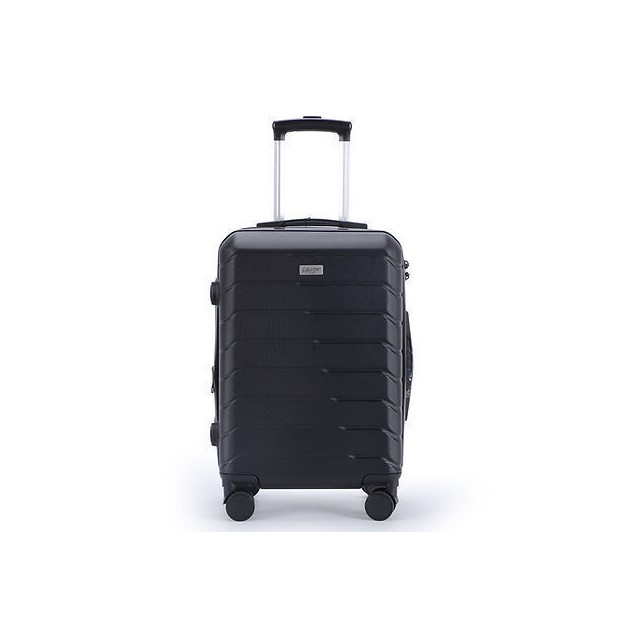 Lavor Βαλίτσα Ταξιδιού Καμπίνας Υφασμάτινη Μαύρη με 4 Ρόδες Ύψους 55εκ. 1-607