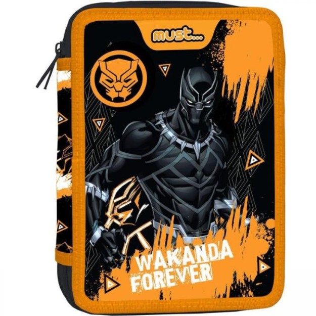 Avengers Κασετίνα Γεμάτη με 2 Θήκες Μαύρη