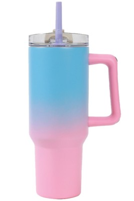 I-Total Ποτήρι Θερμός Ανοξείδωτο Pink 1.2lt ID0253