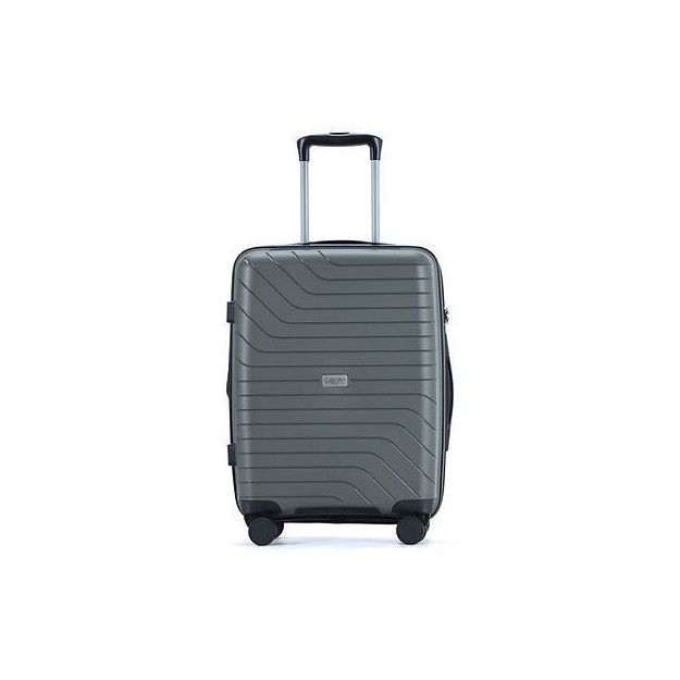 Lavor Βαλίτσα Ταξιδιού Καμπίνας Σκληρή Γκρι με 4 Ρόδες Ύψους 55εκ. 1-606