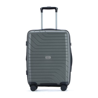 Lavor Βαλίτσα Ταξιδιού Καμπίνας Σκληρή Γκρι με 4 Ρόδες Ύψους 55εκ. 1-604