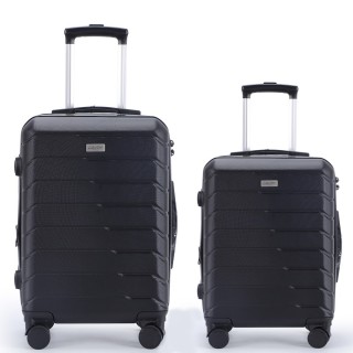 Lavor 1-601 Σετ Βαλίτσες 2τμχ Μικρό Μεσαίο Μέγεθος Μαύρο