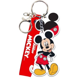 Διακάκης Μπρελόκ Mickey Σιλικόνης με Κρίκο & Γαντζάκι 000564269