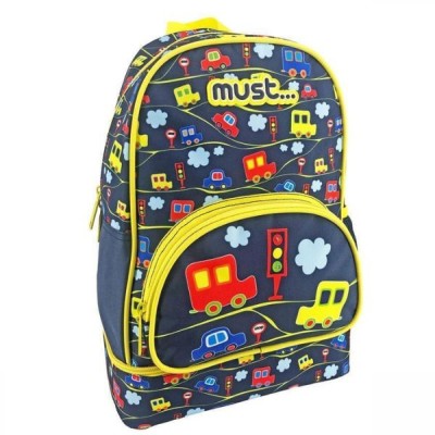 Must Θήκη Σχολική Τσάντα Πλάτης Νηπιαγωγείου Πολύχρωμη 8lt 000585602