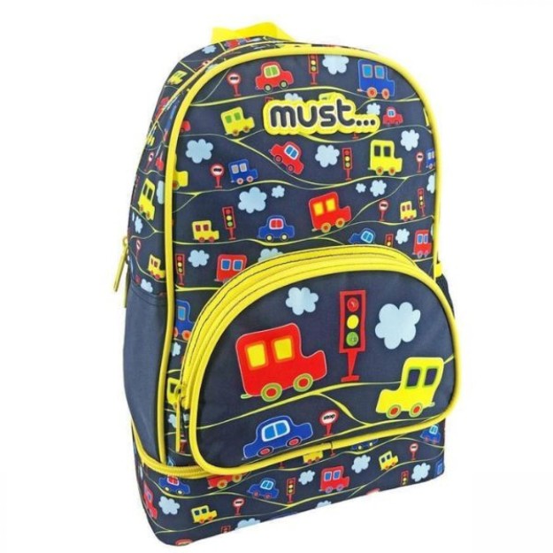Must Θήκη Σχολική Τσάντα Πλάτης Νηπιαγωγείου Πολύχρωμη 8lt 000585602