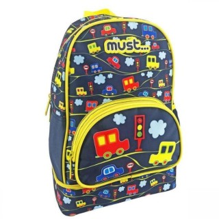 Must Θήκη Σχολική Τσάντα Πλάτης Νηπιαγωγείου Πολύχρωμη 8lt 000585602