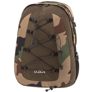 Polo Offpist Σχολική Τσάντα Πλάτης Γυμνασίου - Λυκείου Χακί 28lt 9-02-050-2900