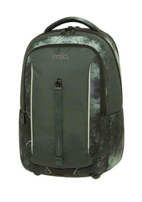 Polo Prodigy Σχολική Τσάντα Πλάτης Γυμνασίου - Λυκείου σε Πράσινο χρώμα 9-01-022-6566