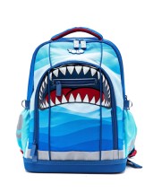 Yolo Shark Σχολική Τσάντα Πλάτης Δημοτικού σε Μπλε χρώμα 25lt 11103