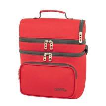 Polo Double Cooler Σχολική Τσάντα Φαγητού Κόκκινη 9-07-096-3001