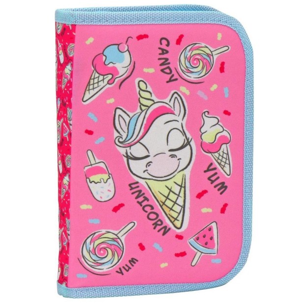 Διακάκης Κασετίνα Γεμάτη με 2 Θήκες σε Ροζ χρώμα 1τμχ 008001879