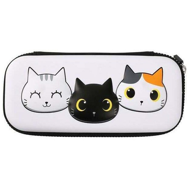School Pencil Case Cat Design 1 Zipper Unlined