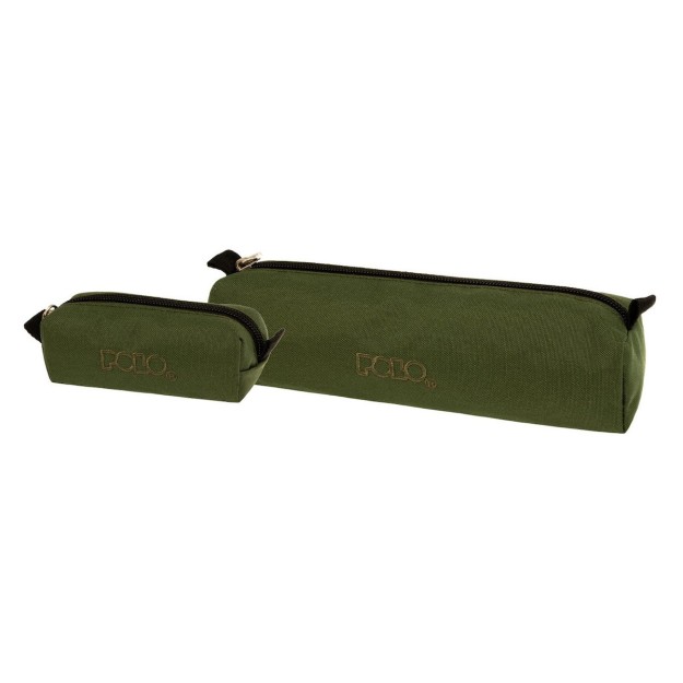 Polo Original Wallet Κασετίνα Βαρελάκι με 1 Θήκη Λαδί 9-37-006-6400