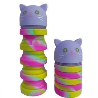 Κασετίνα Βαρελάκι Σιλικόνης Must Πτυσσόμενη Μωβ 000585721b