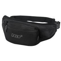 Polo Hiker Ανδρικό Τσαντάκι Υφασμάτινο Μέσης Μαύρο 9-08-844-2000