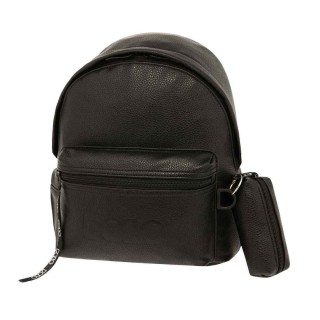 Polo Mini Gecko Σχολική Τσάντα Πλάτης Νηπιαγωγείου σε Μαύρο χρώμα 8lt 9-07-037-2001