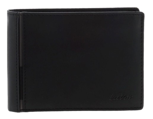 Lavor Δερμάτινο Ανδρικό Πορτοφόλι με RFID Μαύρο 1-6049