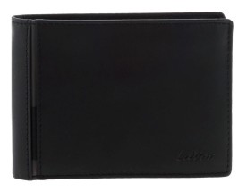 Lavor Δερμάτινο Ανδρικό Πορτοφόλι με RFID Μαύρο 1-6049